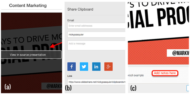 Share SlideShare Clipboards
